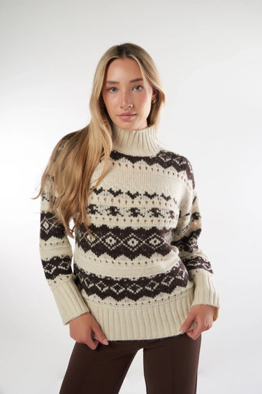 Magasinez le chandail à col montant de la nouvelle collection de la Boutique Colori - Shop the mock neck sweater from new collection from Boutique Colori