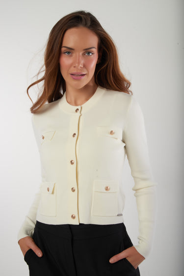 Magasinez le cardigan avec poches de Colori - Shop the cardigan with pockets from Colori