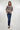 Magasinez le chandail court rayé à col montant de Colori - Shop the striped cropped turtleneck sweater from Colori