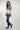 Magasinez le chandail rayé à col montant de Colori - Shop the striped turtleneck sweater from Colori