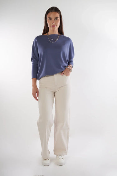 Magasinez le jean à jambe large de la nouvelle collection de la Boutique Colori - Shop the wide-leg jeans from new collection from Boutique Colori