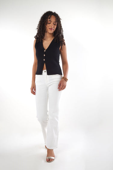 Magasinez le jean à jambe large de la nouvelle collection de la Boutique Colori - Shop the wide-leg jeans from new collection from Boutique Colori
