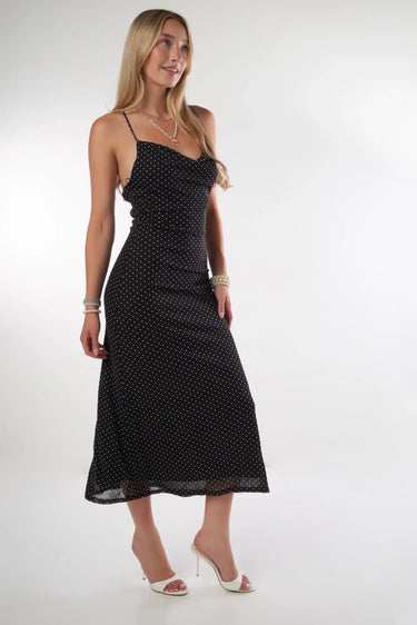 Magasinez la robe à pois de la nouvelle collection de la Boutique Colori - Shop the polka dot dress from new collection from Boutique Colori