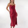 Magasinez la robe élégante avec fente de la nouvelle collection de la Boutique Colori - Shop the elegant dress with front slit from new collection from Boutique Colori