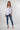 Magasinez la blouse rayée à manches trois-quarts de Colori - Shop the striped three-quarter sleeve blouse from Colori