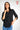 Magasinez la blouse imprimée à manches trois-quarts de Colori - Shop the printed three-quarter sleeve blouse from Colori