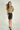 Magasinez la blouse courte en satin de Colori - Shop the short satin blouse from Colori