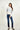 Magasinez le chandail court rayé à col montant de Colori - Shop the striped cropped turtleneck sweater from Colori