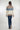 Magasinez le chandail rayé à col montant de Colori - Shop the striped turtleneck sweater from Colori