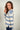 Magasinez le chandail rayé avec col en V de Colori - Shop the striped V-neck from Colori