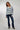 Magasinez le chandail rayé avec col en V de Colori - Shop the striped V-neck from Colori