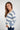 Magasinez le chandail rayé avec col en V de Colori - Shop the striped V-neck from Colori