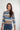 Magasinez le chandail rayé court à col montant de Colori - Shop the short striped turtleneck sweater from Colori