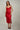 Magasinez la robe en satin avec col bénitier de Colori - Shop the satin dress with cowl neck from Colori