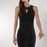 Magasinez la robe mini avec haut brillant de Colori - Shop the shiny top mini dress from Colori
